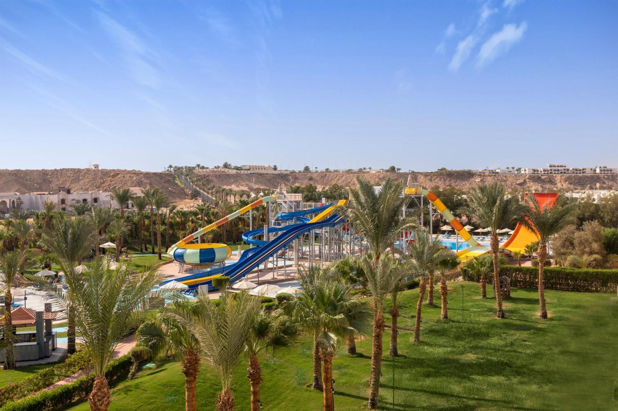 Xperience Kiroseiz Aquapark Premier-Naama Bay Hotel Sharm el-Sheikh Exterior foto Aqua Park at Hilton Sharm El Sheikh Resort